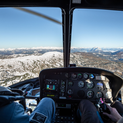 peak heli service vip-flug